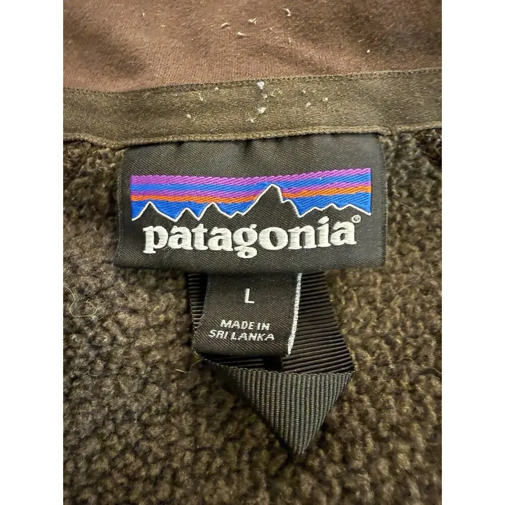 Patagonia Mens Dark Gray Better Sweater Full Zip Fleece Jacket Size L Large